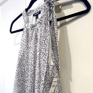 Express Halter Top,Tie at Neck